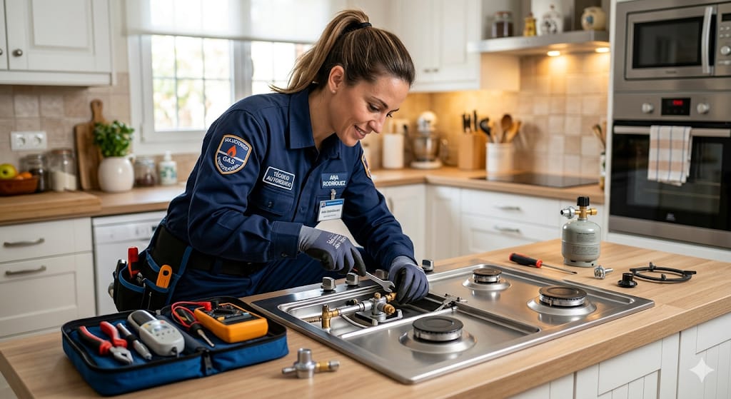 Reparación de Cocinas y Encimera a gas